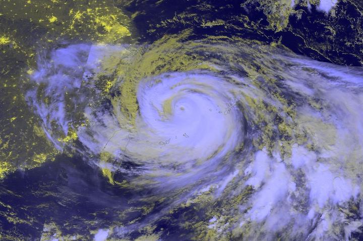 Typhoon Khanun Nears Taiwan | Earthdata