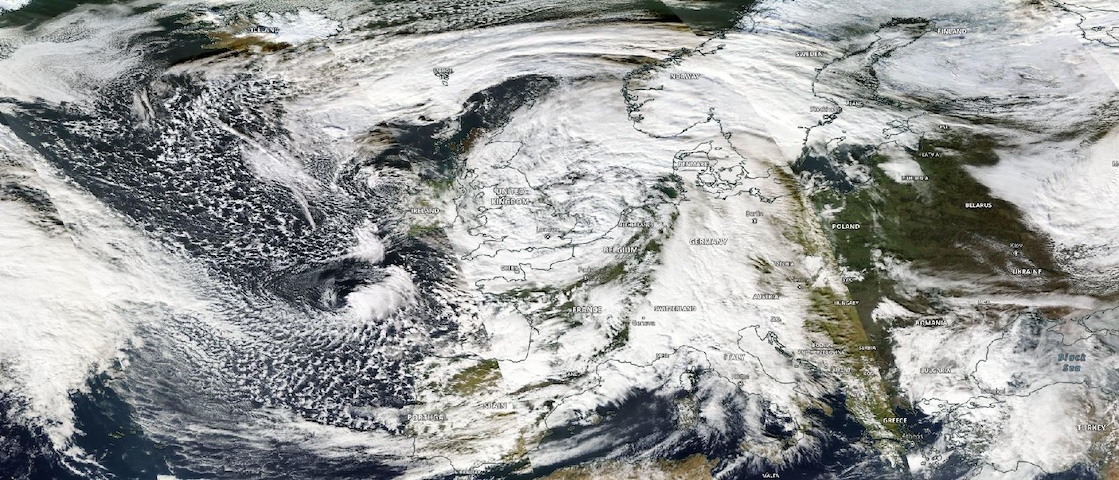 Storm Ciarán Over Western Europe | Earthdata