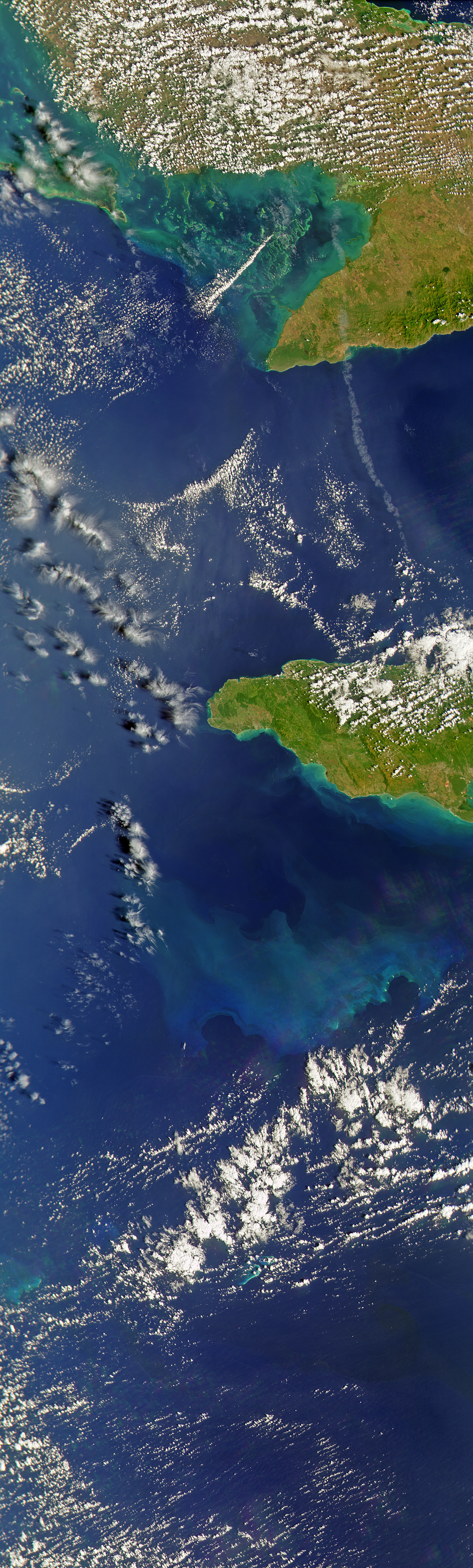 Cuba and Jamaica