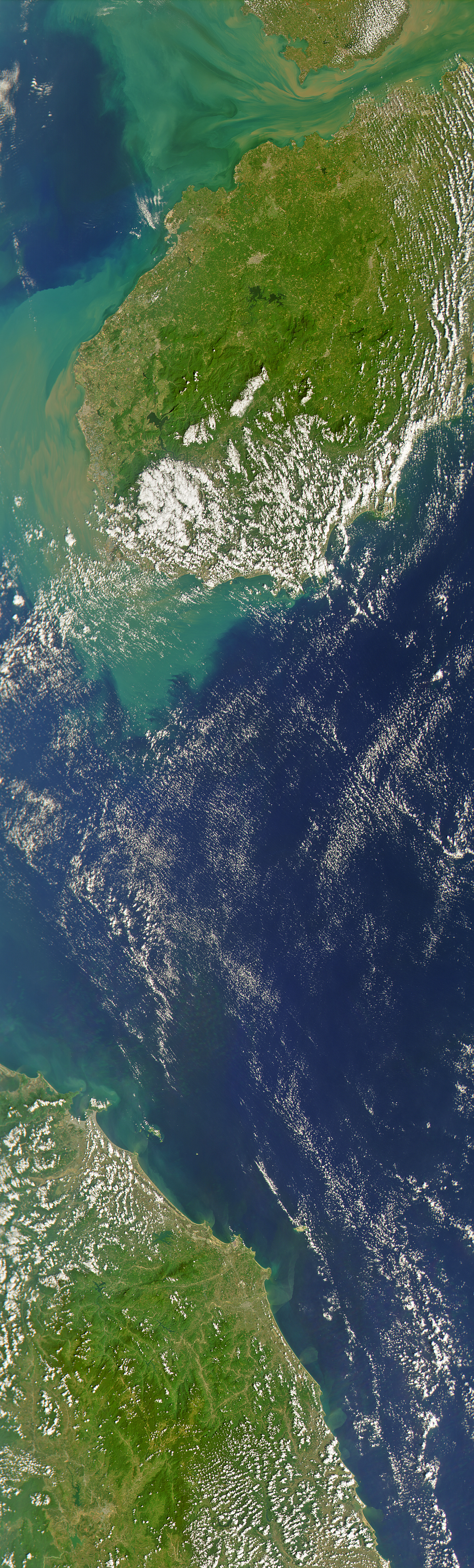 Hainan Island and Vietnam