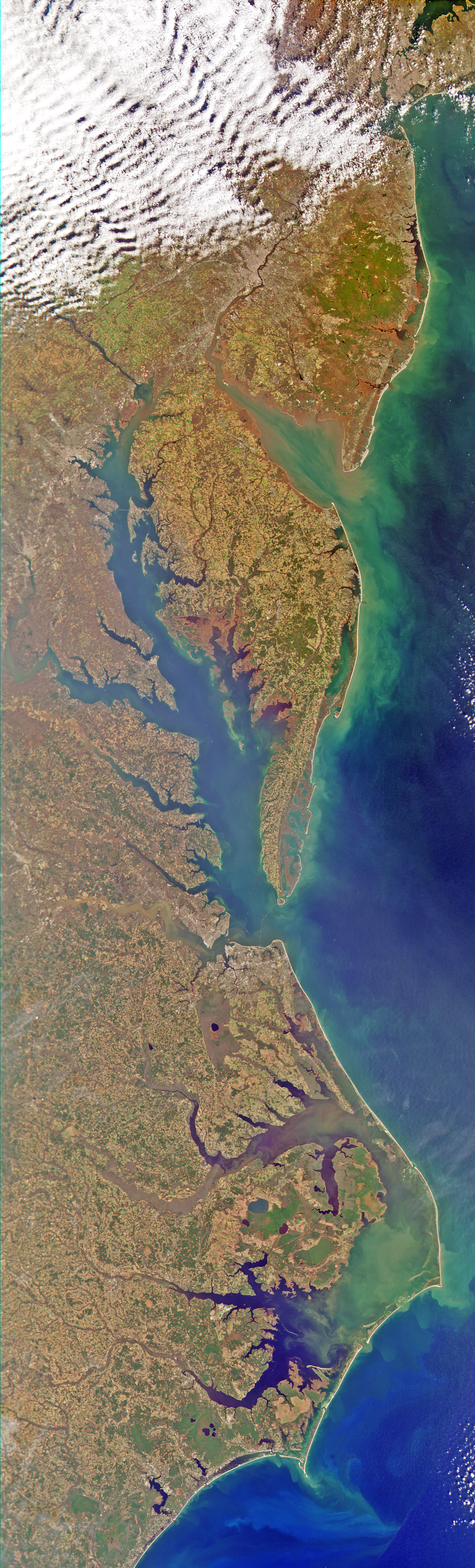 New York City, Delaware & Chesapeake Bays, and Outer Banks, USA
