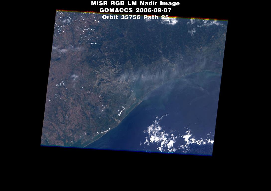 Houston: Sept. 7, 2006, Nadir Camera 275 m Local