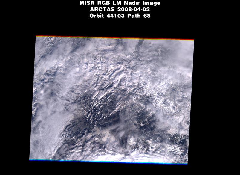 Fairbanks: Apr. 2, 2008, Nadir Camera 275 m Local