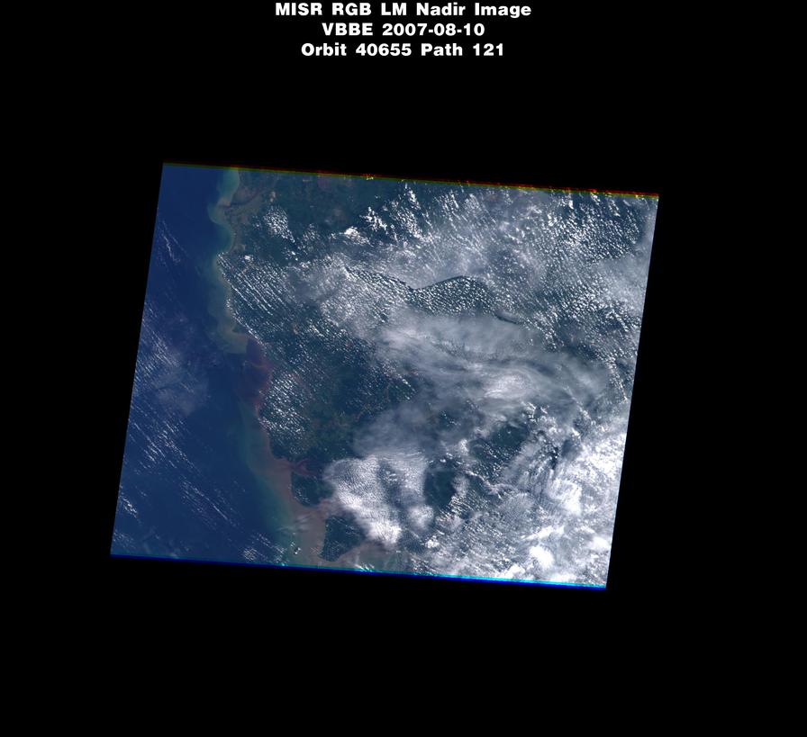Pontianak: Aug. 10, 2007, Nadir Camera 275 m Local