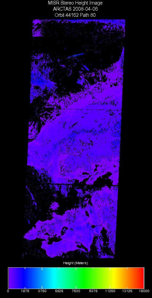 Apr. 6, 2008, Stereo Height 1.1 km