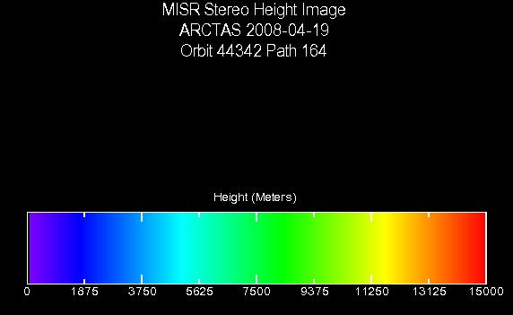Apr. 19, 2008, Stereo Height 1.1 km