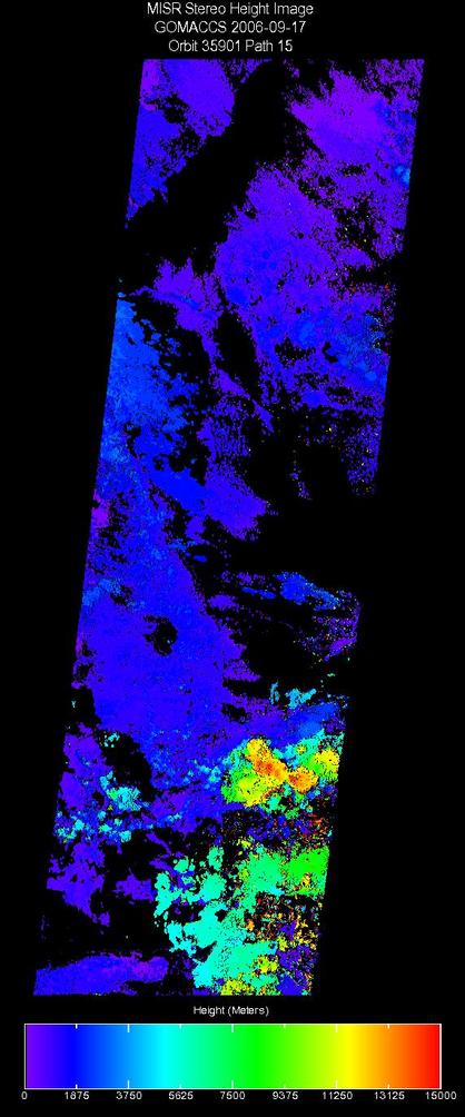 Sept. 17, 2006, Stereo Height 1.1 km
