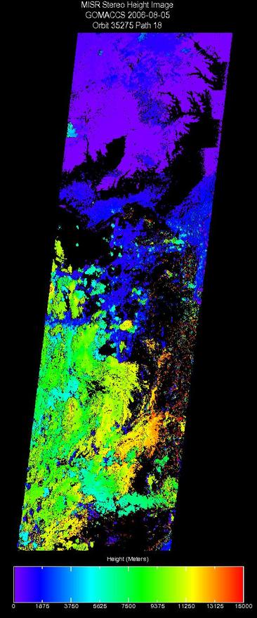 Aug. 5, 2006, Stereo Height 1.1 km