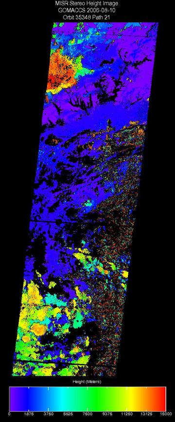 Aug. 10, 2006, Stereo Height 1.1 km