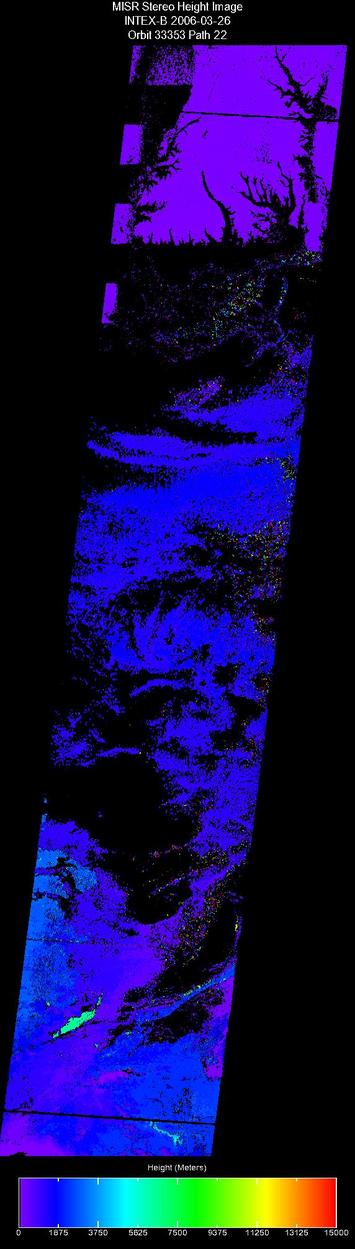 Gulf3: Mar. 26, 2006, Stereo Height 1.1 km