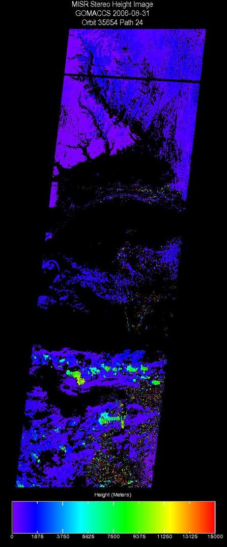 Aug. 31, 2006, Stereo Height 1.1 km