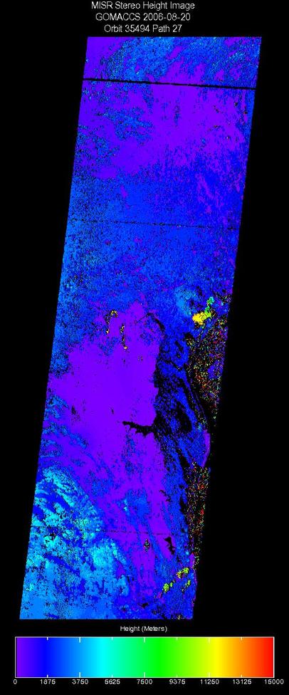 Aug. 20, 2006, Stereo Height 1.1 km