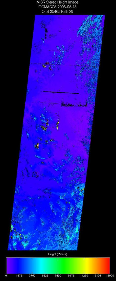 Aug. 18, 2006, Stereo Height 1.1 km