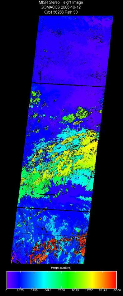 Oct. 12, 2006, Stereo Height 1.1 km