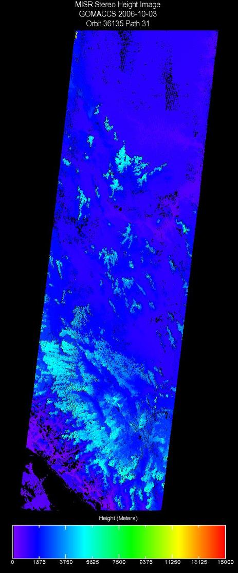 Oct. 3, 2006, Stereo Height 1.1 km