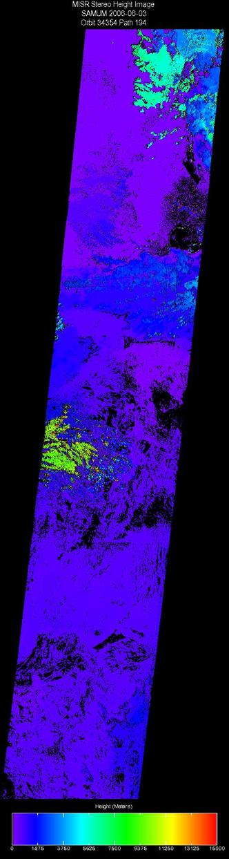 June 3, 2006, Stereo Height 1.1 km