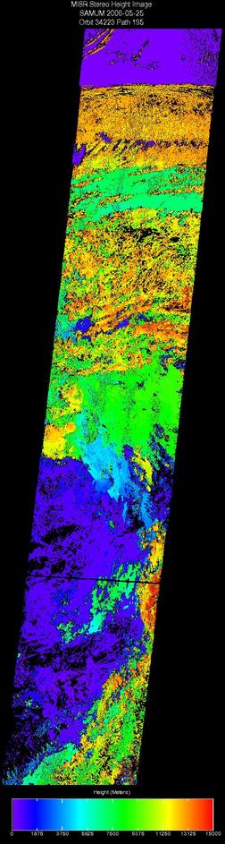 May 25, 2006, Stereo Height 1.1 km