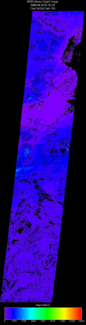 June 6, 2006, Stereo Height 1.1 km