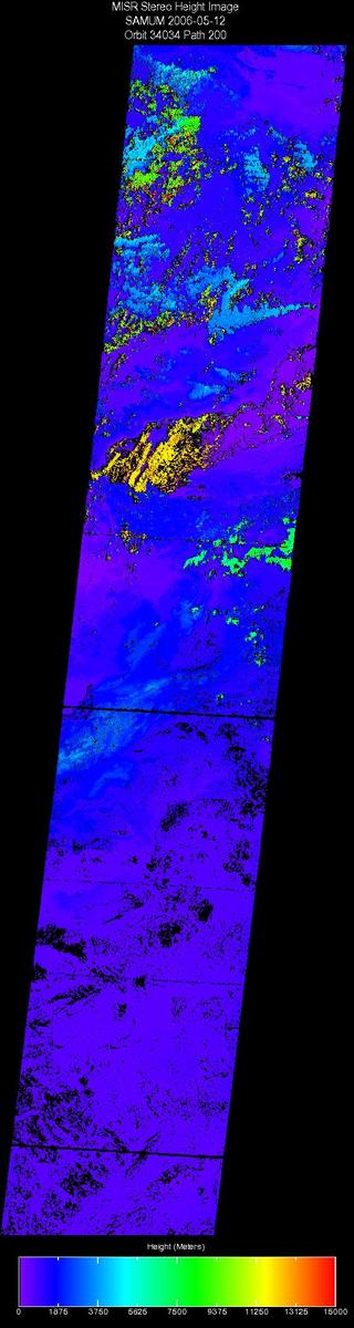 May 12, 2006, Stereo Height 1.1 km