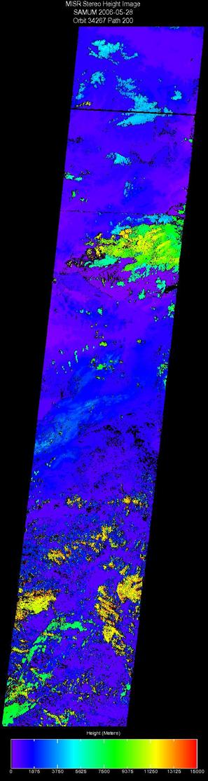 May 28, 2006, Stereo Height 1.1 km
