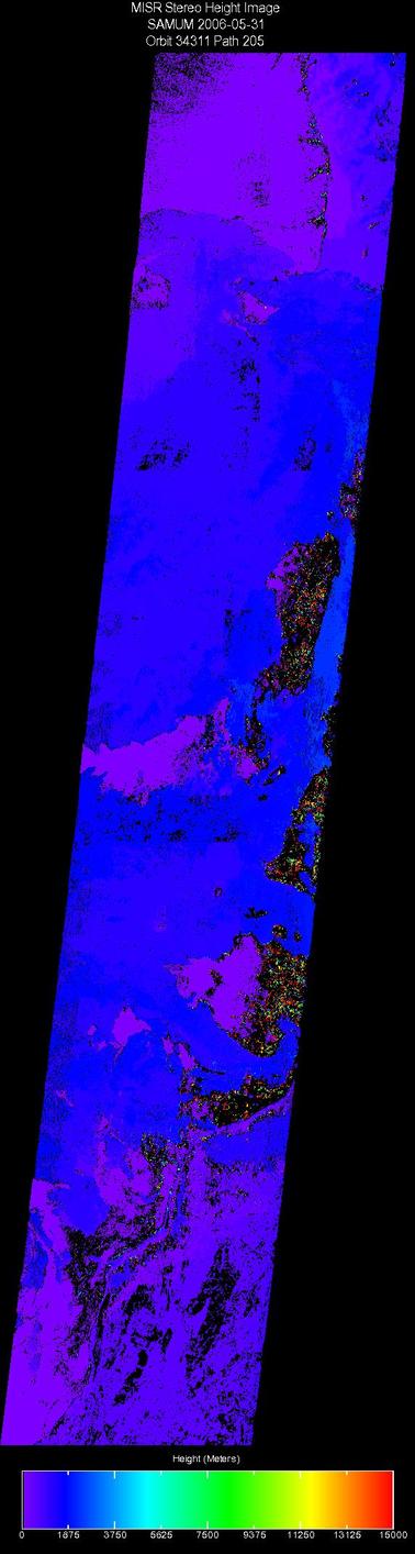 May 31, 2006, Stereo Height 1.1 km