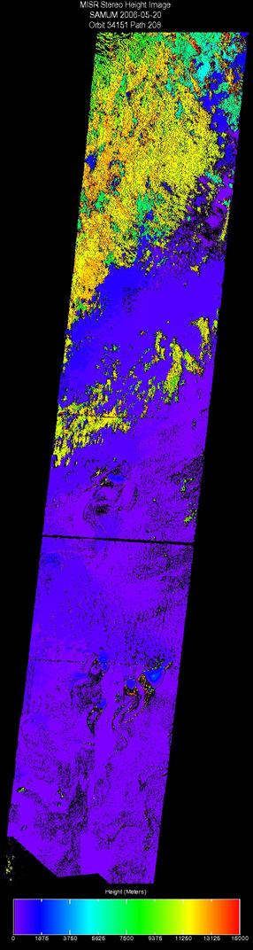 May 20, 2006, Stereo Height 1.1 km