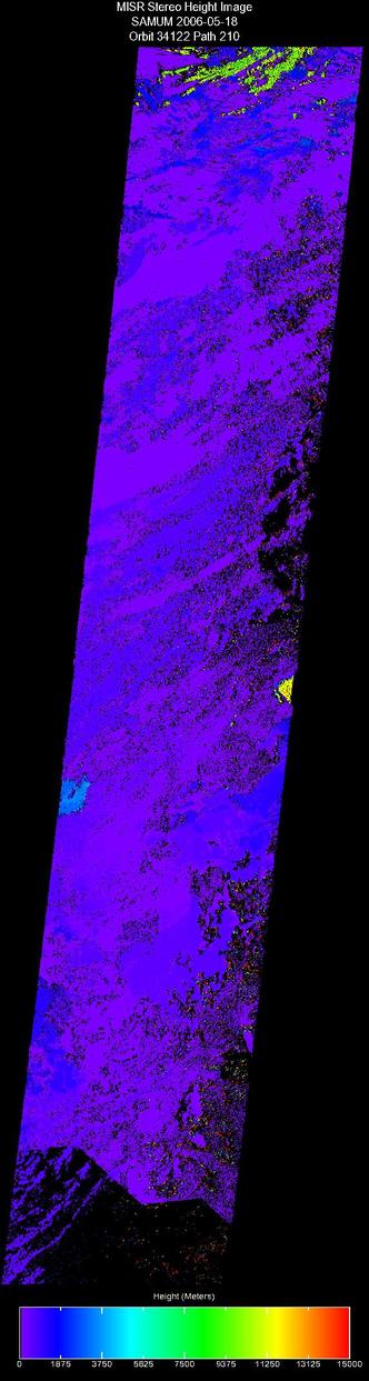 May 18, 2006, Stereo Height 1.1 km