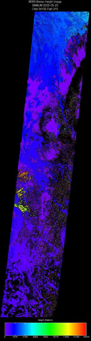 May 23, 2006, Stereo Height 1.1 km