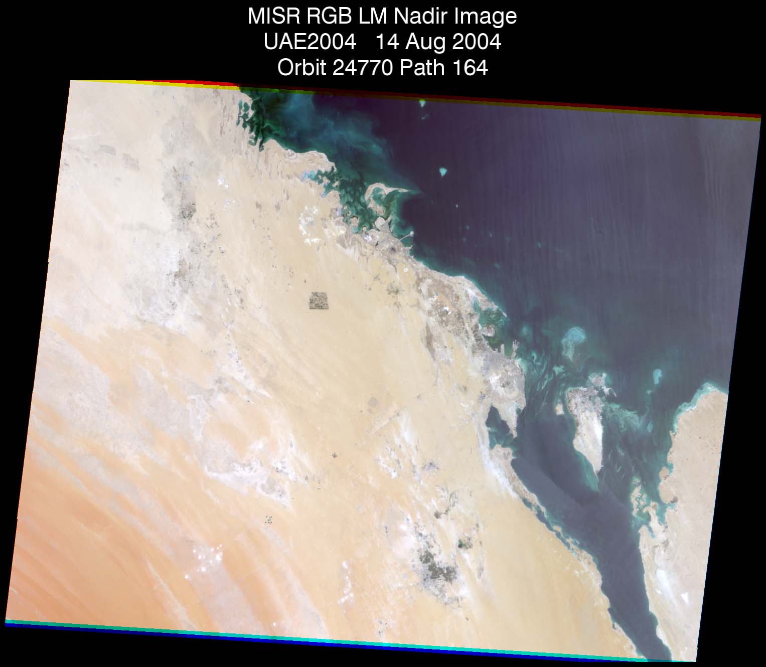 Bahrain: Aug. 14, 2004, Nadir Camera 275 m Local