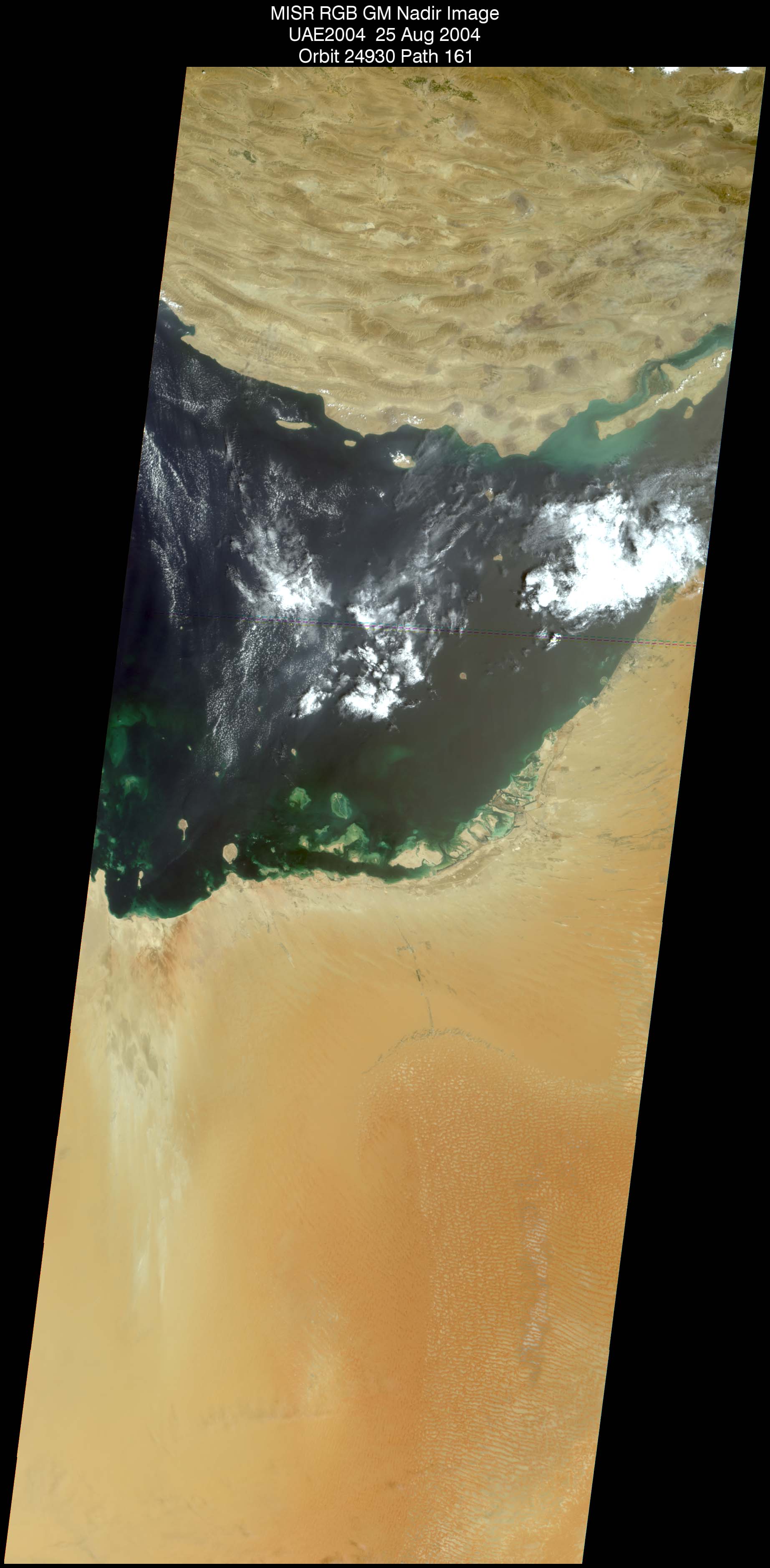 ArRuwais: Aug. 25, 2004, Nadir Camera 275 m Standard