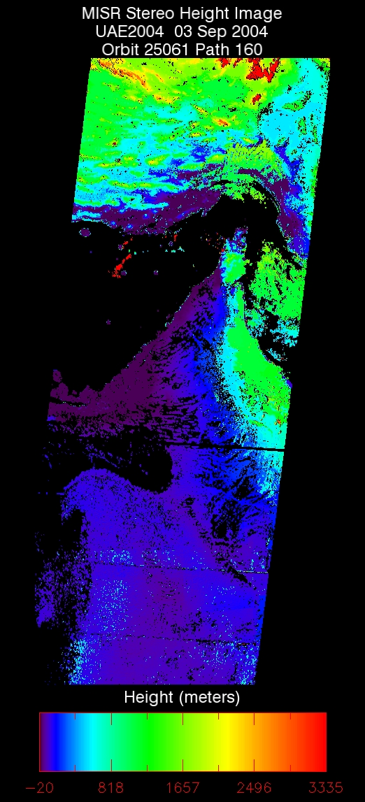 AlJurani: Sept. 3, 2004, Stereo Height 1.1 km