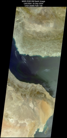 GulfOfOman: Sept. 5, 2004, Nadir Camera 275 m Standard