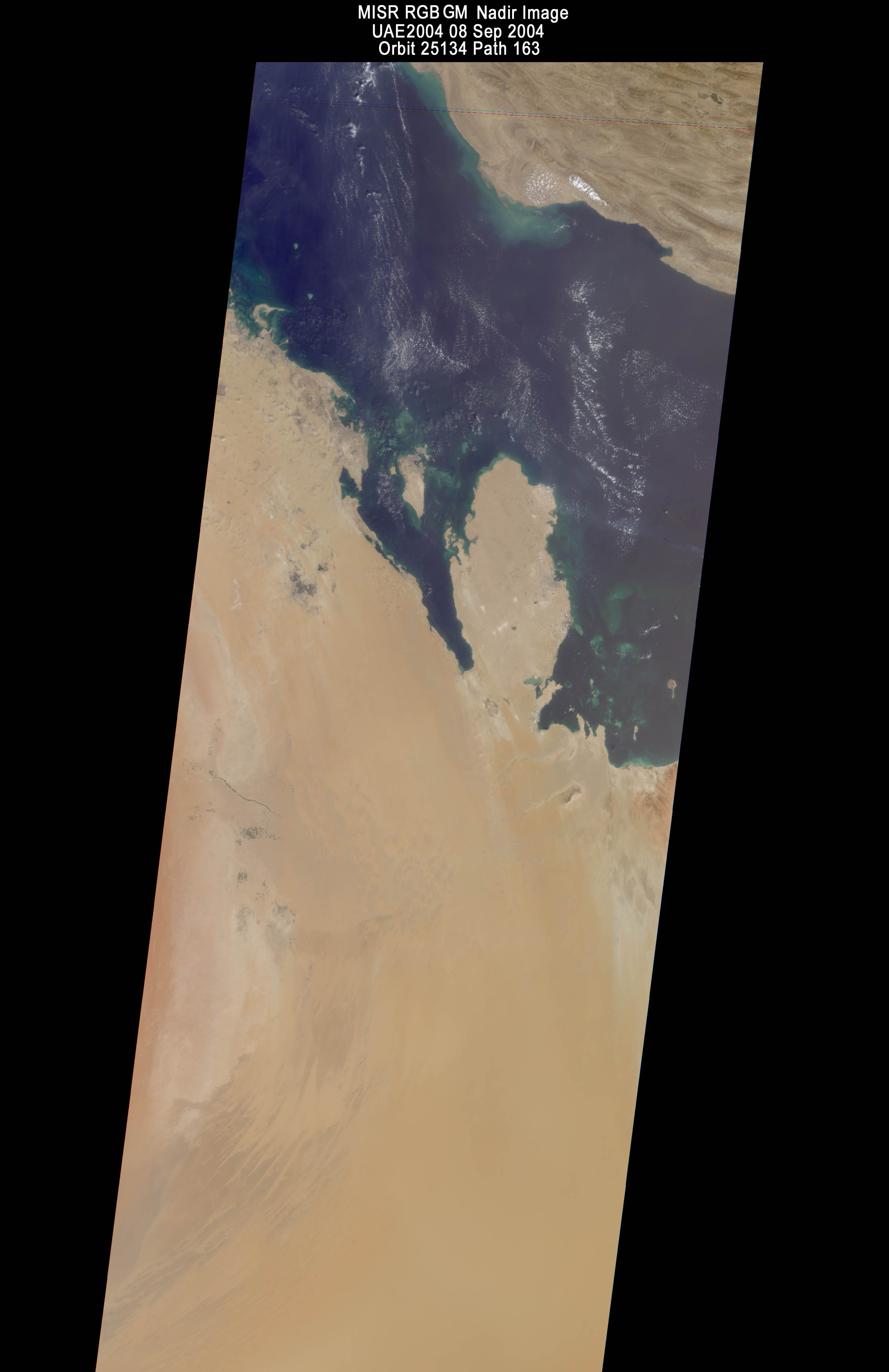 Qatar: Sept. 8, 2004, Nadir Camera 275 m Standard