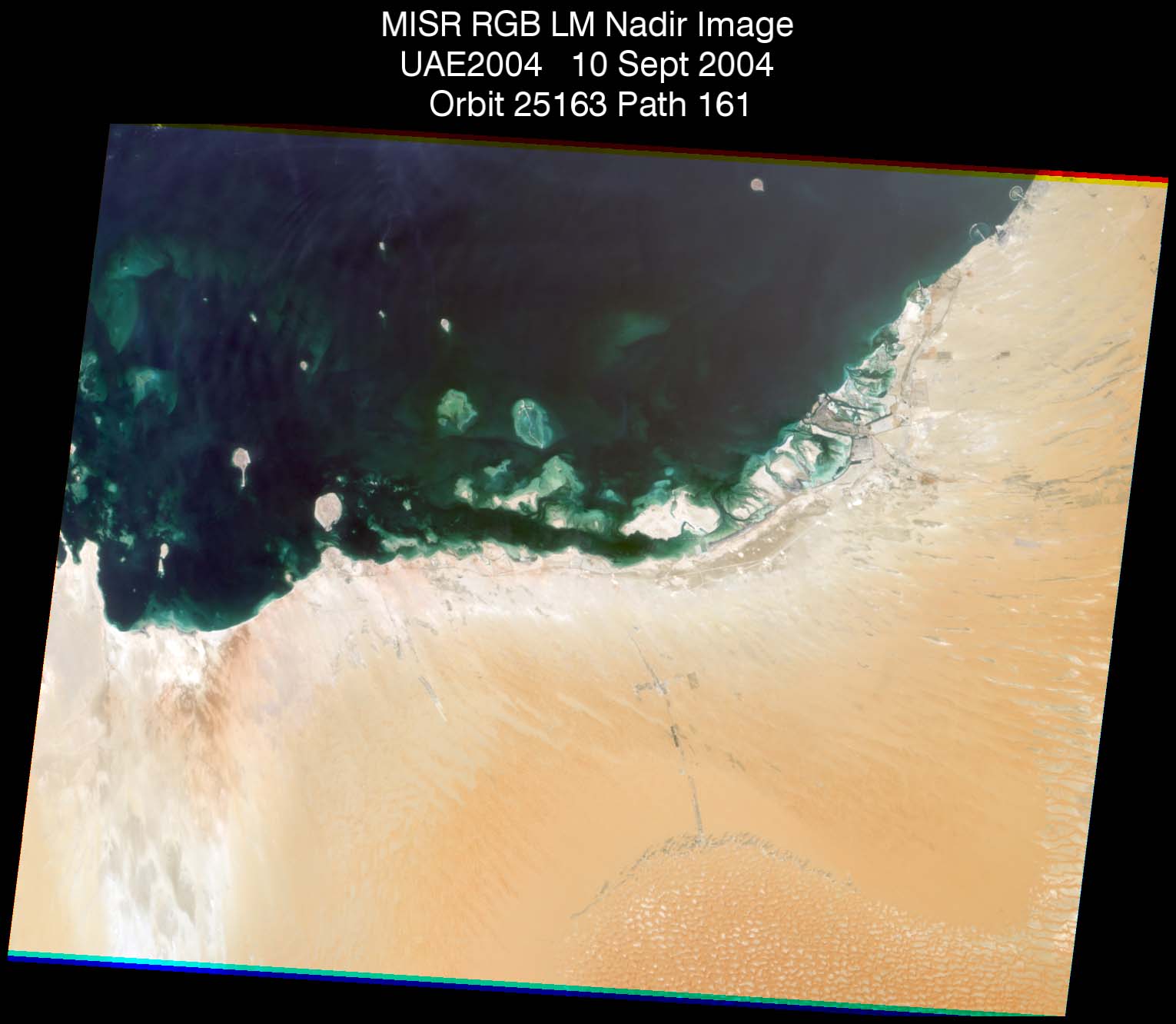 ArRuwais: Sept. 10, 2004, Nadir Camera 275 m Local