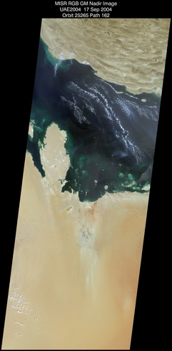 ArRuwais: Sept. 17, 2004, Nadir Camera 275 m Standard