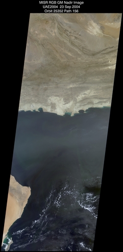 EastGulfOman: Sept. 23, 2004, Nadir Camera 275 m Standard