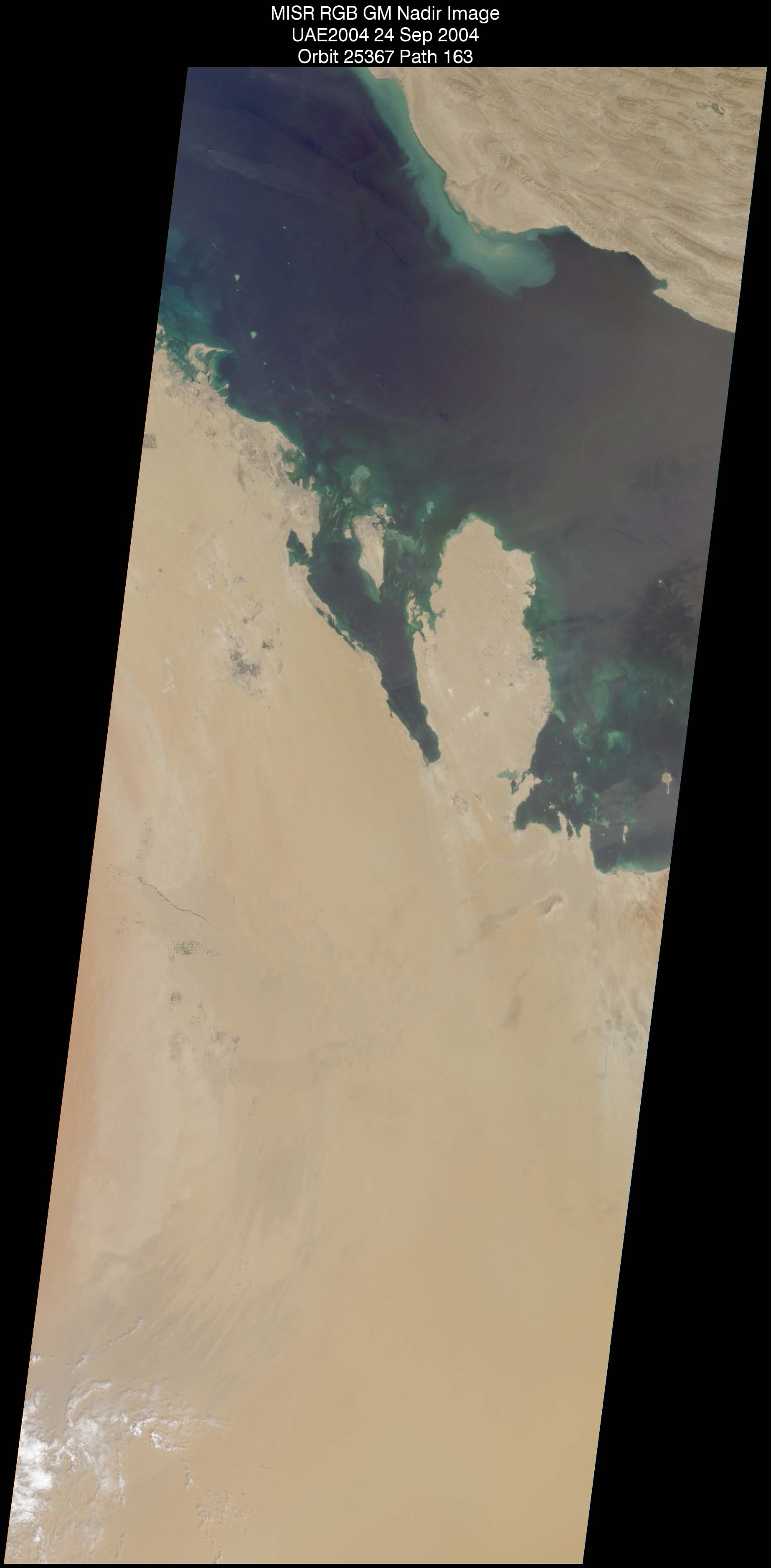 Qatar: Sept. 24, 2004, Nadir Camera 275 m Standard