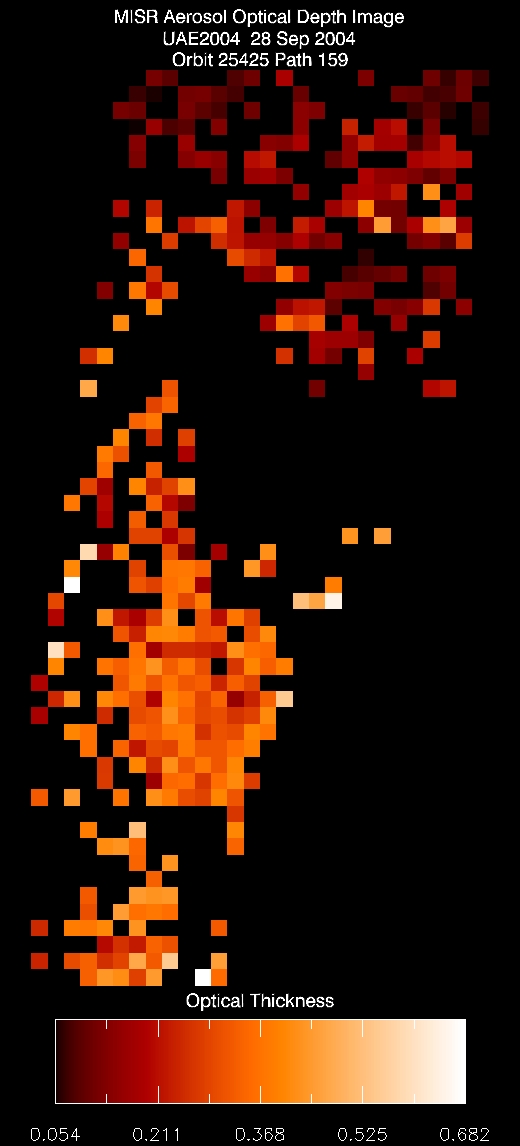SaihSalem: Sept. 28, 2004, Aerosol Optical Depth 17.6 km