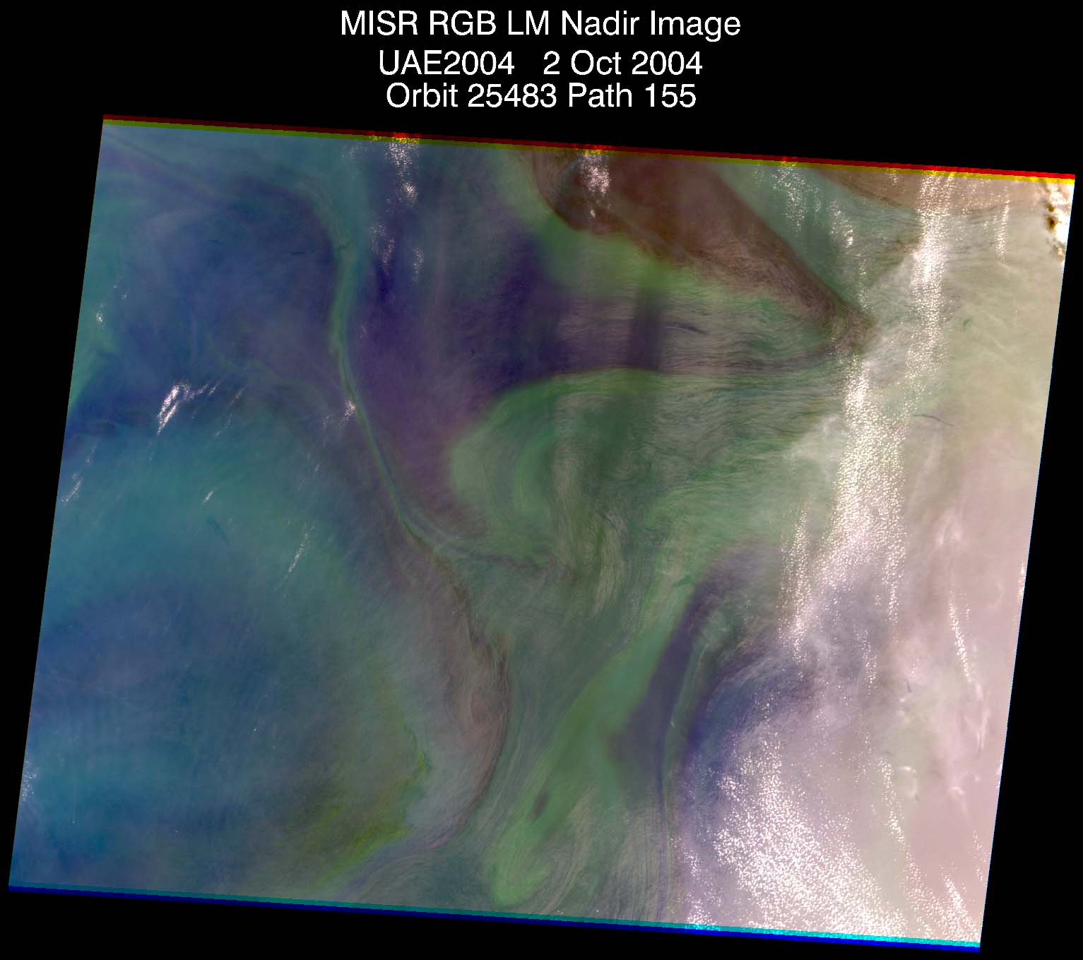 EastGulfOman: Oct. 2, 2004, Nadir Camera 275 m Local