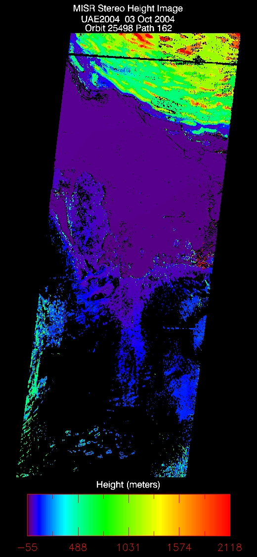 Qatar: Oct. 3, 2004, Stereo Height 1.1 km
