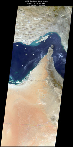 UAE_Desert: Oct. 5, 2004, Nadir Camera 275 m Standard
