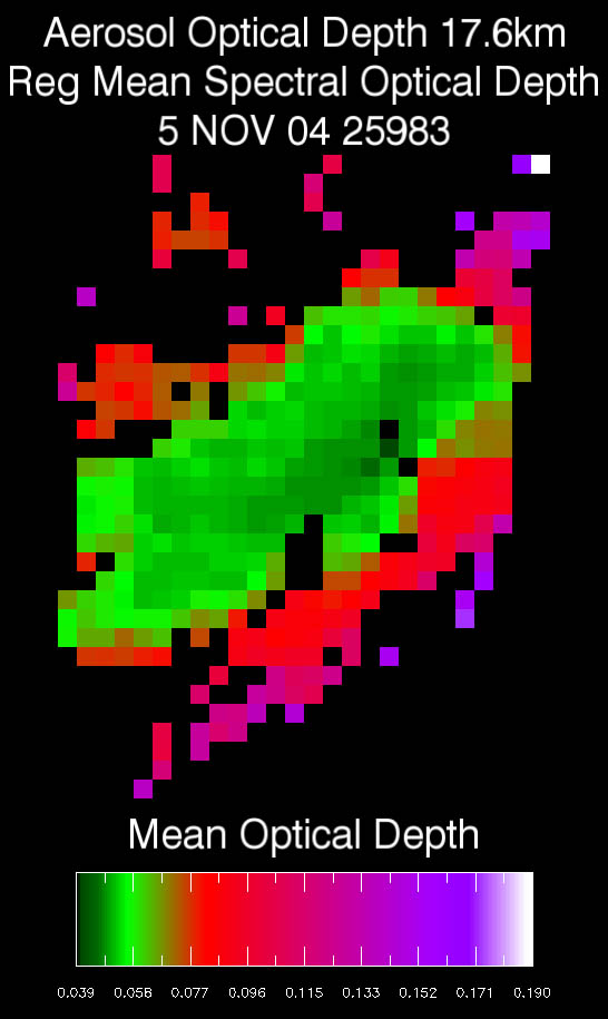 E_Barbuda_Is: Nov. 5, 2004, Aerosol Optical Depth