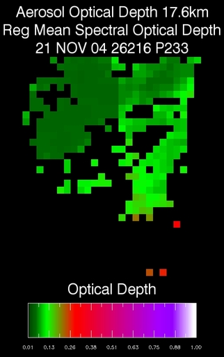 E_Barbuda_Is: Nov. 21, 2004, Aerosol Optical Depth