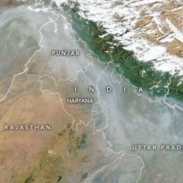 Smoke over India, 2022