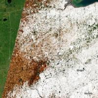 Satellite imagery of the MN area.