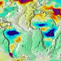 Global surface mass anomalies observed by the GRACE/GRACE-FO satellites (for the month of May 2025 relative to the 2005-2010 gravity field).