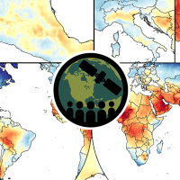 Maps of PM2.5 with ARSET Logo Superimposed