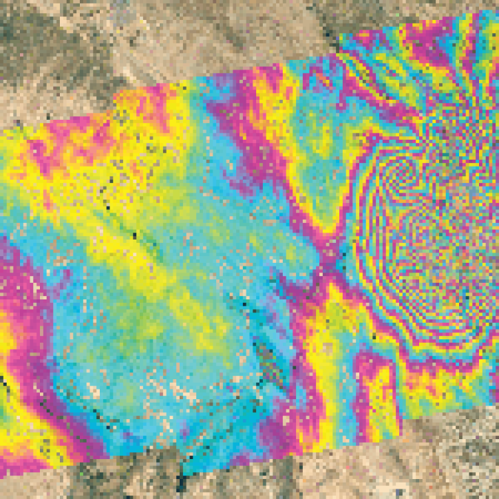InSAR-ground-displacement