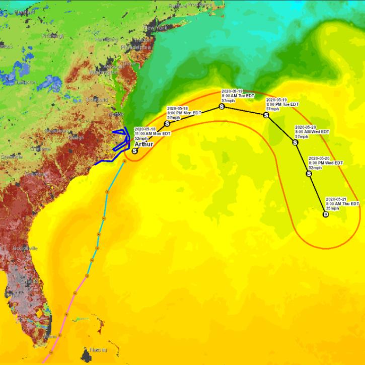 this is an image of the Tropical Cyclone Dashboard on the Disasters Mapping Portal 