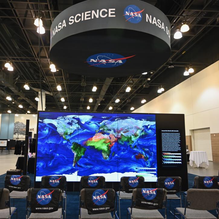 The Hyperwall NASA at IGARSS 2023